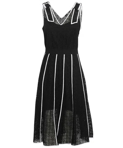 Karl Lagerfeld Lace Dress In Multi