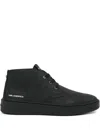 Karl Lagerfeld Lace-up Studded Shoes In Black