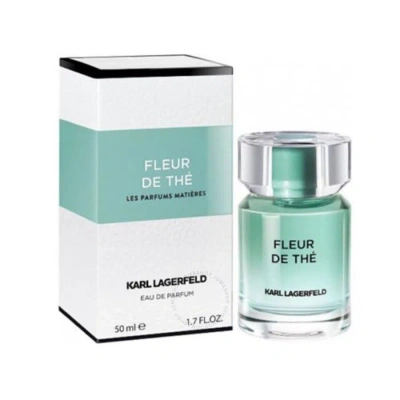 Karl Lagerfeld Ladies Fleur De The Edp Spray 1.69 oz Fragrances 3386460124850 In Green / White