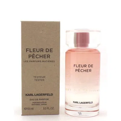 Karl Lagerfeld Ladies Fleur Pecher Edp Spray 3.4 oz (tester) Fragrances 3386460087292
