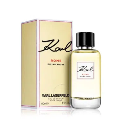 Karl Lagerfeld Ladies Karl Rome Divino Amore Edp 3.3 oz Fragrances 3386460130011 In White
