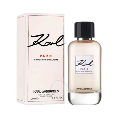 Karl Lagerfeld Ladies Paris Rue Saint-guillaume Edp Spray 3.4 oz (tester) Fragrances 3386460115612 In Violet