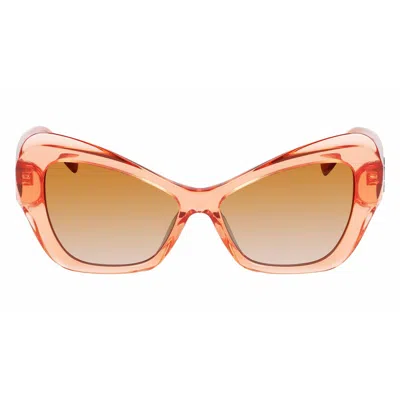 Karl Lagerfeld Ladies' Sunglasses  Kl6076s-800  53 Mm Gbby2 In Pattern