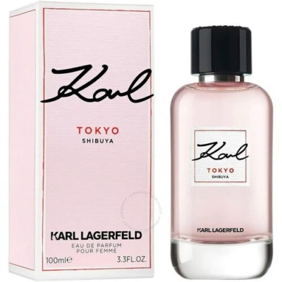 Karl Lagerfeld Ladies Tokyo Shibuya Edp Spray 3.4 oz Fragrances 3386460124430 In Cherry / White