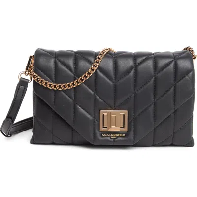 Karl Lagerfeld Lafayette Demi Crossbody Bag In Black