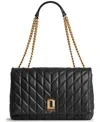 Karl Lagerfeld Lafayette Shoulder Bag In Black,gold