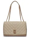 Karl Lagerfeld Lafayette Large Shoulder Bag In Brie