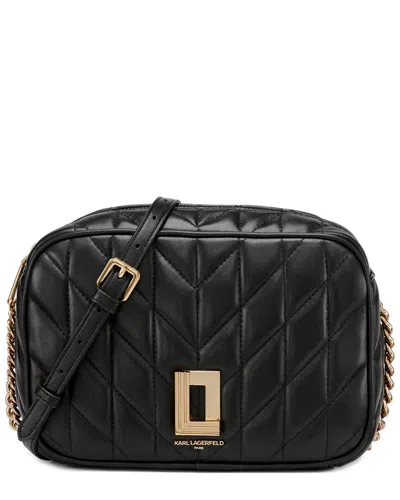 Karl Lagerfeld Lafayette Leather Crossbody