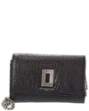 Karl Lagerfeld Lafayette Leather Crossbody In Black