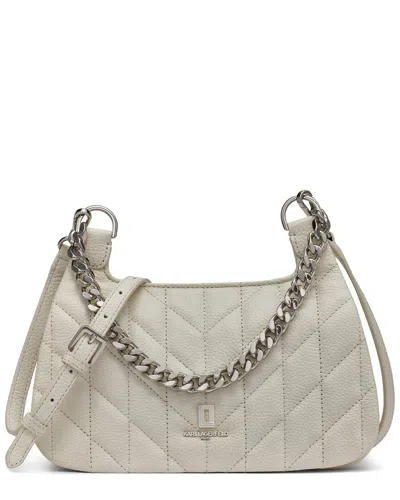 KARL LAGERFELD KARL LAGERFELD LAFAYETTE LEATHER SHOULDER BAG