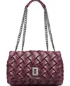 Karl Lagerfeld Lafayette Leather Shoulder Bag