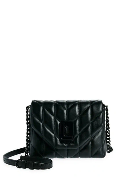 Karl Lagerfeld Lafayette Quilted Crossbody Bag In Black