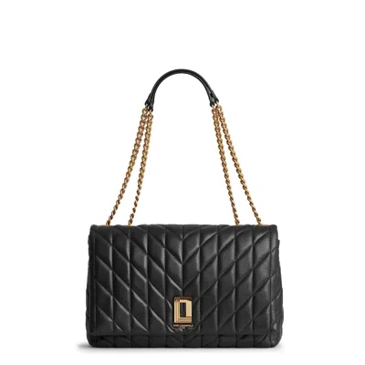 Karl Lagerfeld Lafayette Shoulder Bag In Black