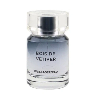 Karl Lagerfeld Lagerfeld Men's Bois De Vetiver Edt Spray 1.7 oz Fragrances 3386460087285 In White