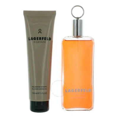 Karl Lagerfeld Lagerfeld Men's Classic Gift Set Fragrances 3386460102865 In White
