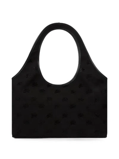 Karl Lagerfeld Large K/autograph All Over-print Tote Bag In Black