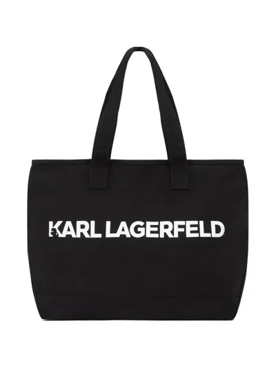 Karl Lagerfeld Grosser K/essential Tote Bag In Black