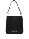 Shop Karl Lagerfeld Large K/pebble Shoulder Bag In Black