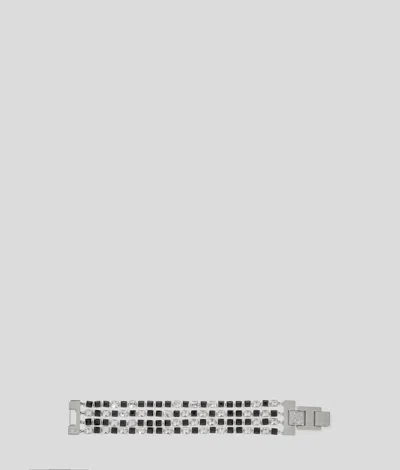 Karl Lagerfeld Layered Crystals Bracelet