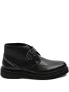 Karl Lagerfeld Karnaby Buckle Ankle Boots In Black