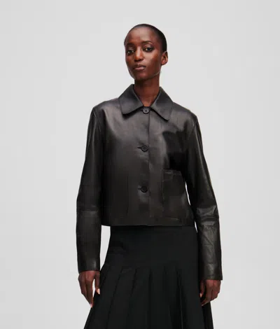 Karl Lagerfeld Leather Jacket