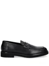 Karl Lagerfeld Leather Loafers In Schwarz