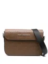 Karl Lagerfeld Leather Messenger Bag