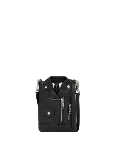 Karl Lagerfeld Leather Mini Crossbody Bag