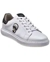 Karl Lagerfeld Leather Karl Head Patch Sneaker