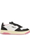 Karl Lagerfeld Leather Sneakers In Black