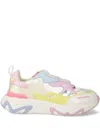 Karl Lagerfeld Blaze Strike Leather Sneakers In Multi