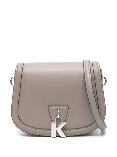 Karl Lagerfeld Letter Pendant Cross Body Bag