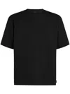 Karl Lagerfeld Letters Stitch T-shirt In Black