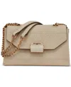Karl Lagerfeld Liana Small Leather Shoulder Bag In Brown