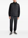 Karl Lagerfeld Lightweight Quilted Gilet In Black