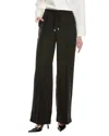 Karl Lagerfeld Linen-blend Pant In Black