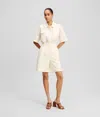 Karl Lagerfeld Linen-blend Shorts