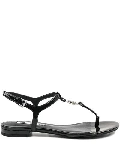 Karl Lagerfeld Logo-appliqué Sandals