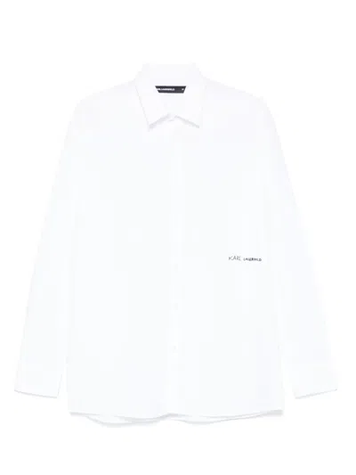 Karl Lagerfeld Logo-appliqué Shirt