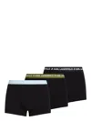 Karl Lagerfeld Logo Boxers (pack Of Three) In Black