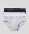 Karl Lagerfeld Logo Briefs 3-pack