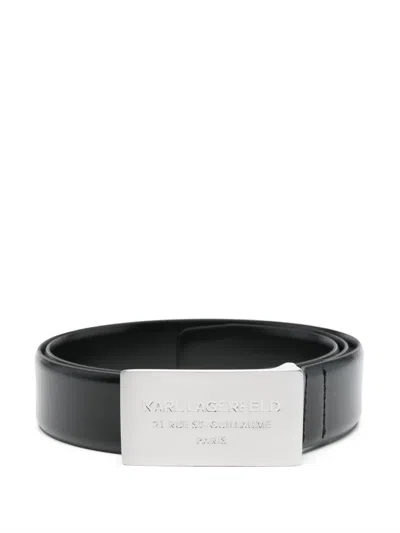 Karl Lagerfeld Logo-buckle Belt