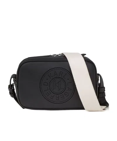 Karl Lagerfeld Logo Camera Bag In Black