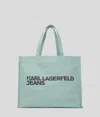 Karl Lagerfeld Logo Canvas Shopper