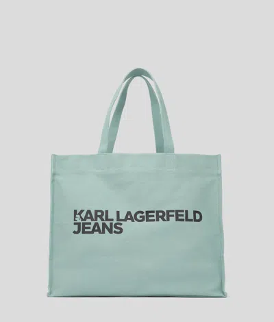 Karl Lagerfeld Logo Canvas Shopper
