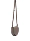 Karl Lagerfeld Halbrunde Tasche Mit Logo-schliff In Brown