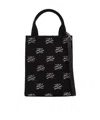 Karl Lagerfeld Logo-embellished Tote Bag In Black
