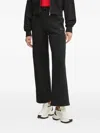Karl Lagerfeld Logo-detail Pants In Black