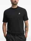 Karl Lagerfeld Logo-detail T-shirt In Black