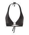 Karl Lagerfeld Logo-detailing Bikini In Black